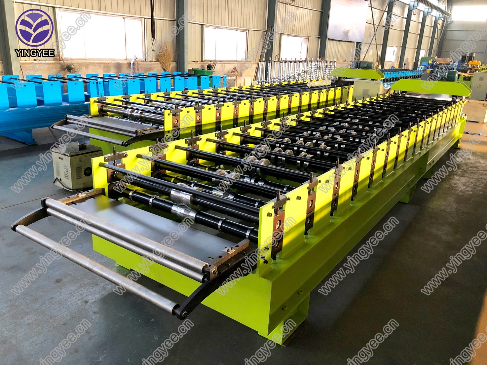 IBR Trapezoidal Roof Sheet Roll Forming Machine