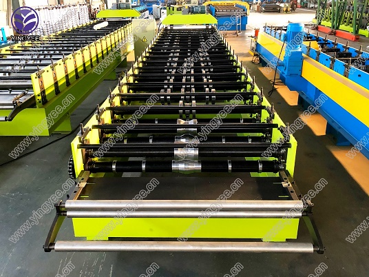 IBR Trapezoidal Roof Sheet Roll Forming Machine