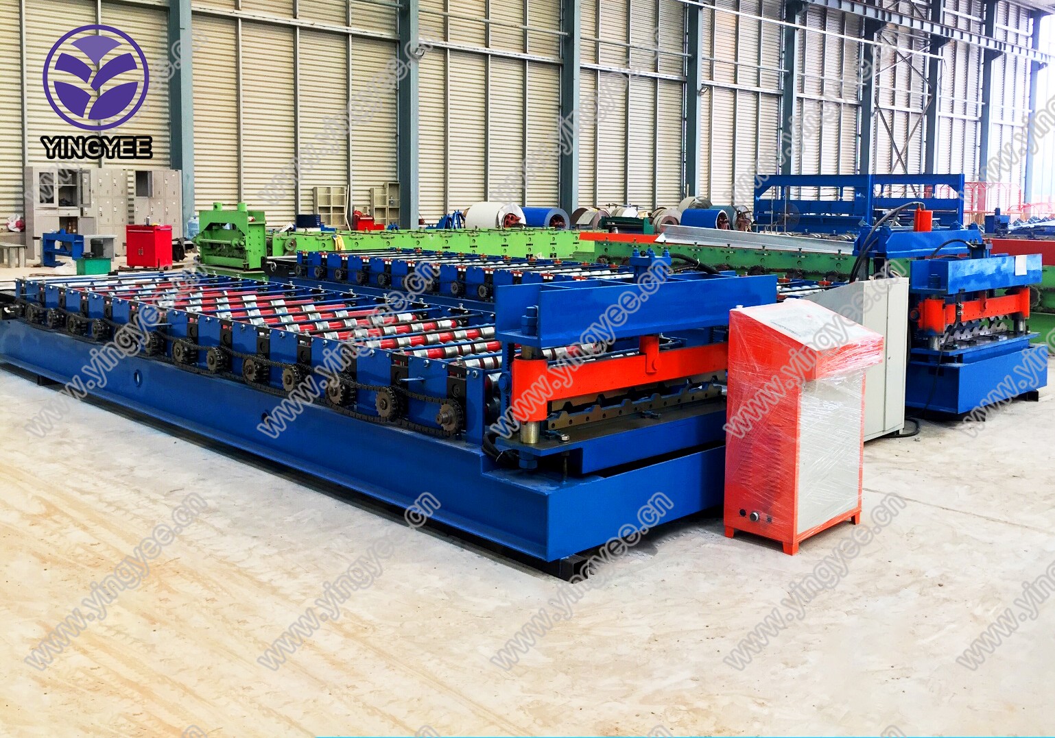 IBR/trapezoid roof sheet roll forming machine01 - Image 3