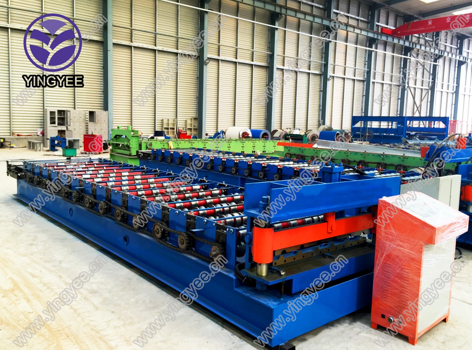 IBR/trapezoid roof sheet roll forming machine01 - Image 2