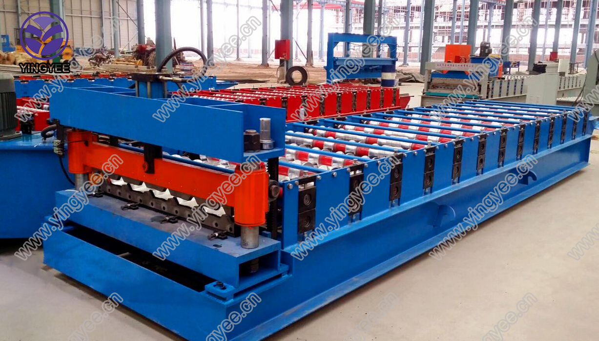 IBR/trapezoid roof sheet roll forming machine01 - Image 3