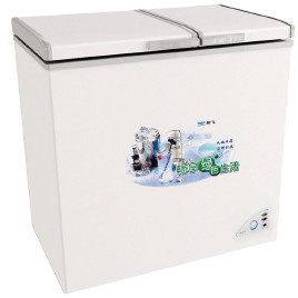Household Chest Freezer with Dual Temperature Zones