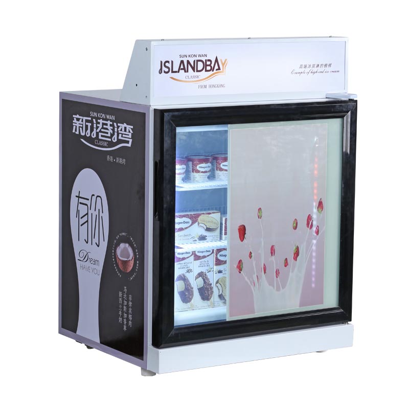 Commercial Ice Cream Display Freezer