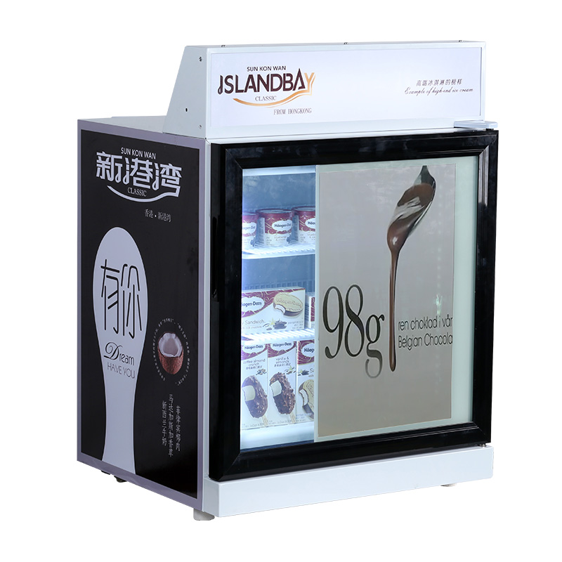 Commercial Ice Cream Display Freezer