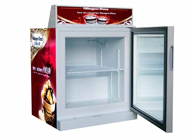 Commercial Ice Cream Display Freezer