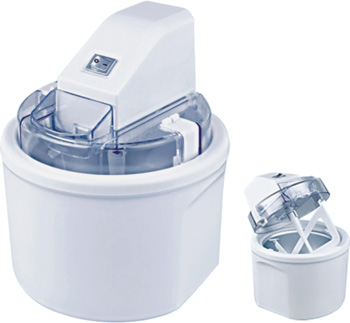 Electric Ice Cream Maker with Insulated Bowl