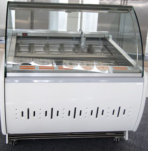 Commercial Ice Cream Display Case