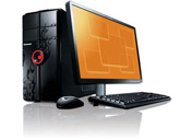 Desktop Computer Tower with Peripherals