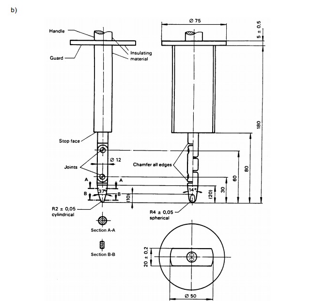 IEC61032 Test Probe B - Image 2