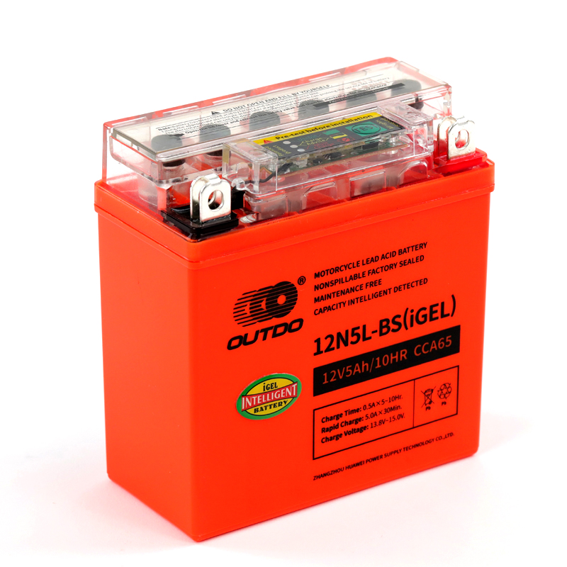 IGEL motorcycle battery 12N5L-BS(IGEL) - Image 2