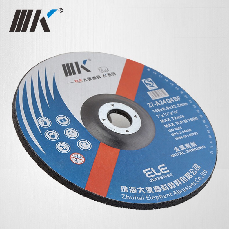 IIIK Brand Factory Price 7 inch grinding wheel 180mm grinding disc for metal - Image 2