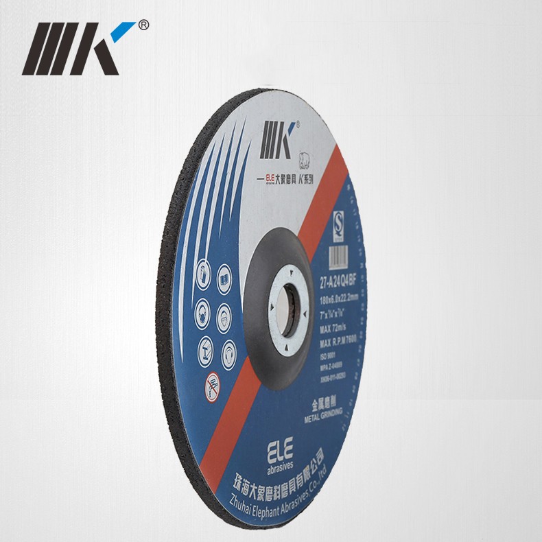 7-Inch A24Q4BF Metal Grinding Wheel