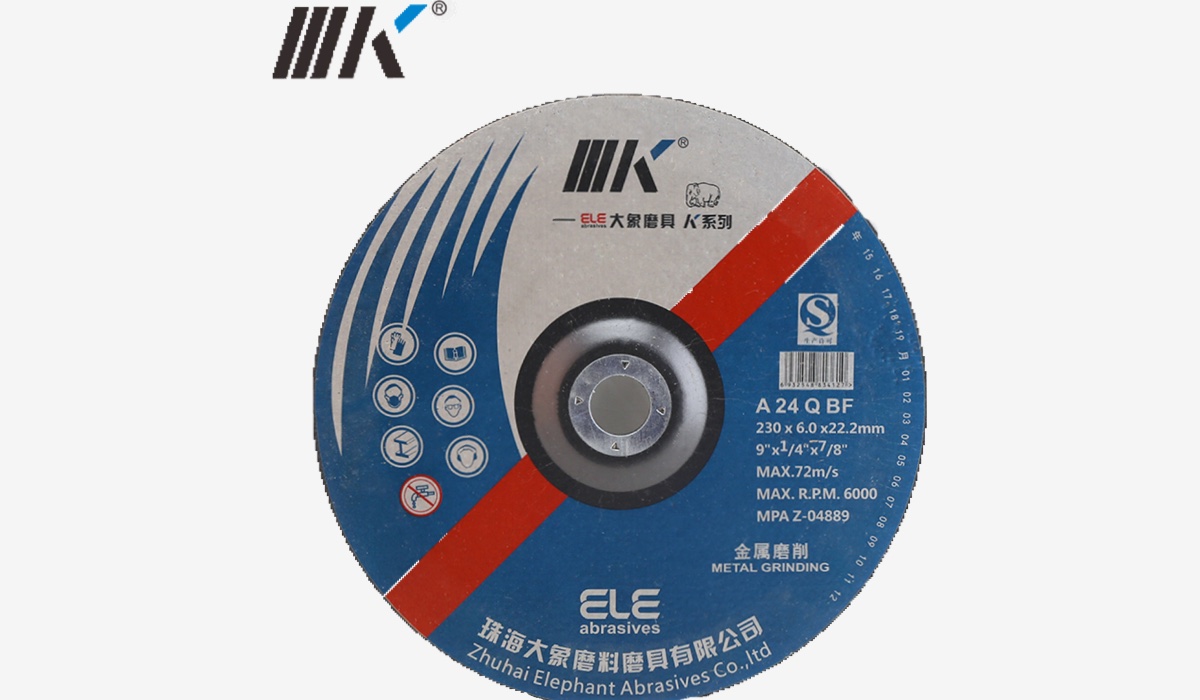 IIIK Brand Factory Price 9 inch grinding wheel 230mm grinding disc for metal - Image 2