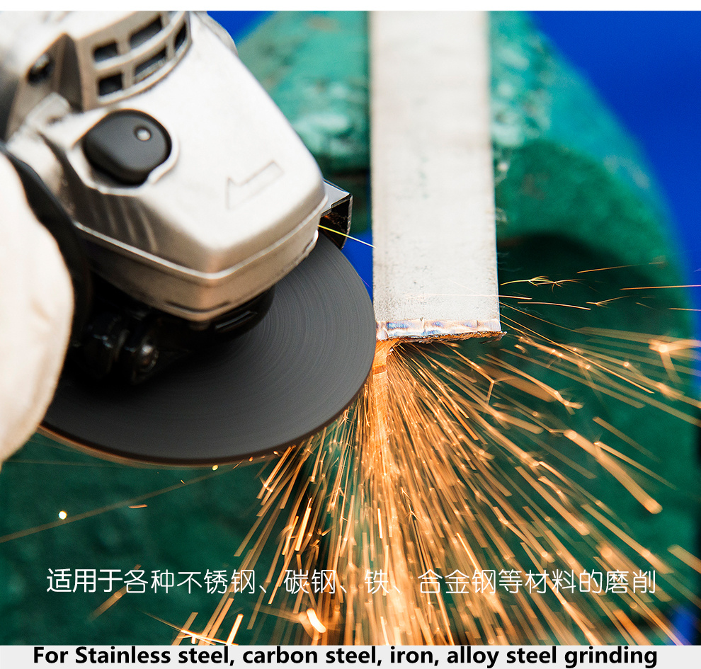 Grinding wheel used on metal surface