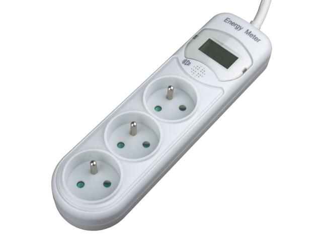 Schuko Power Strip with Energy Meter