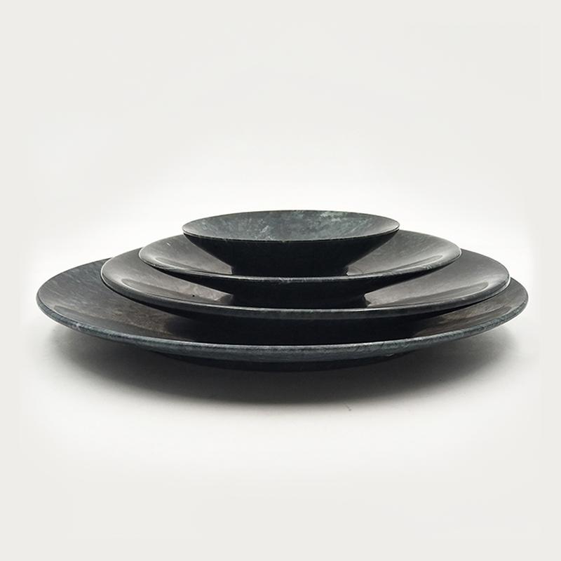 Green Marble Serving Plate