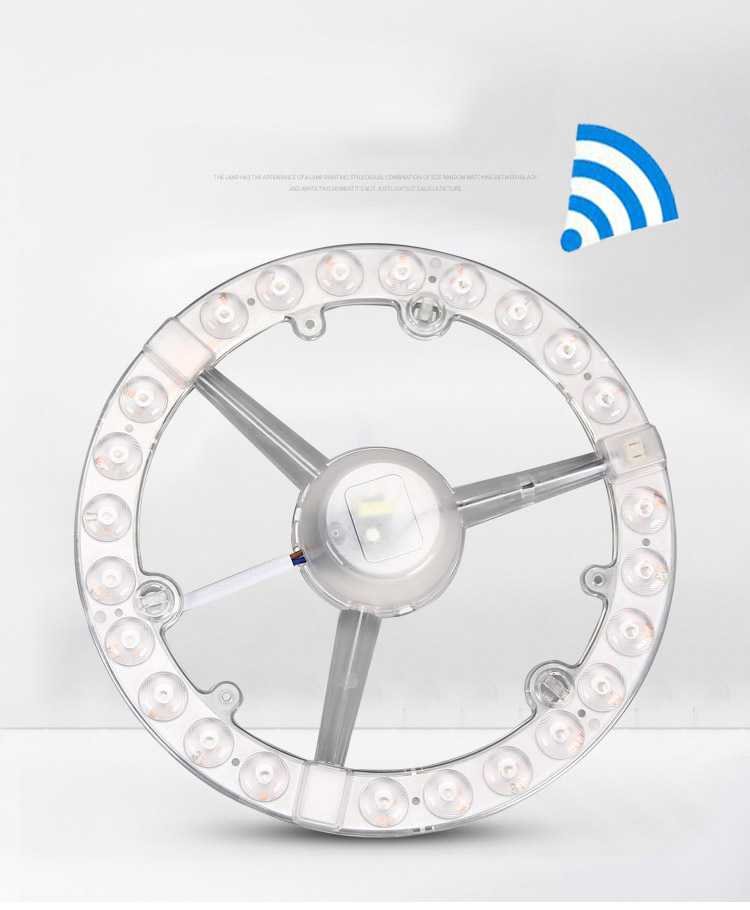Indoor Retrofit Round PCB Built-in Microwave Sensor Magnetic LED Module Light for Ceiling Lamp Replacement - Image 2
