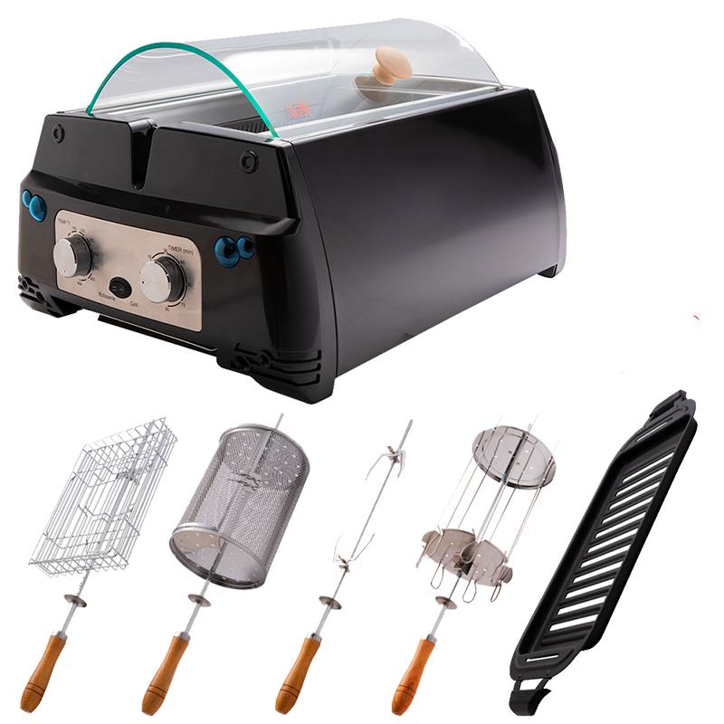 Indoor Smokeless Rotisserie Grill Oven