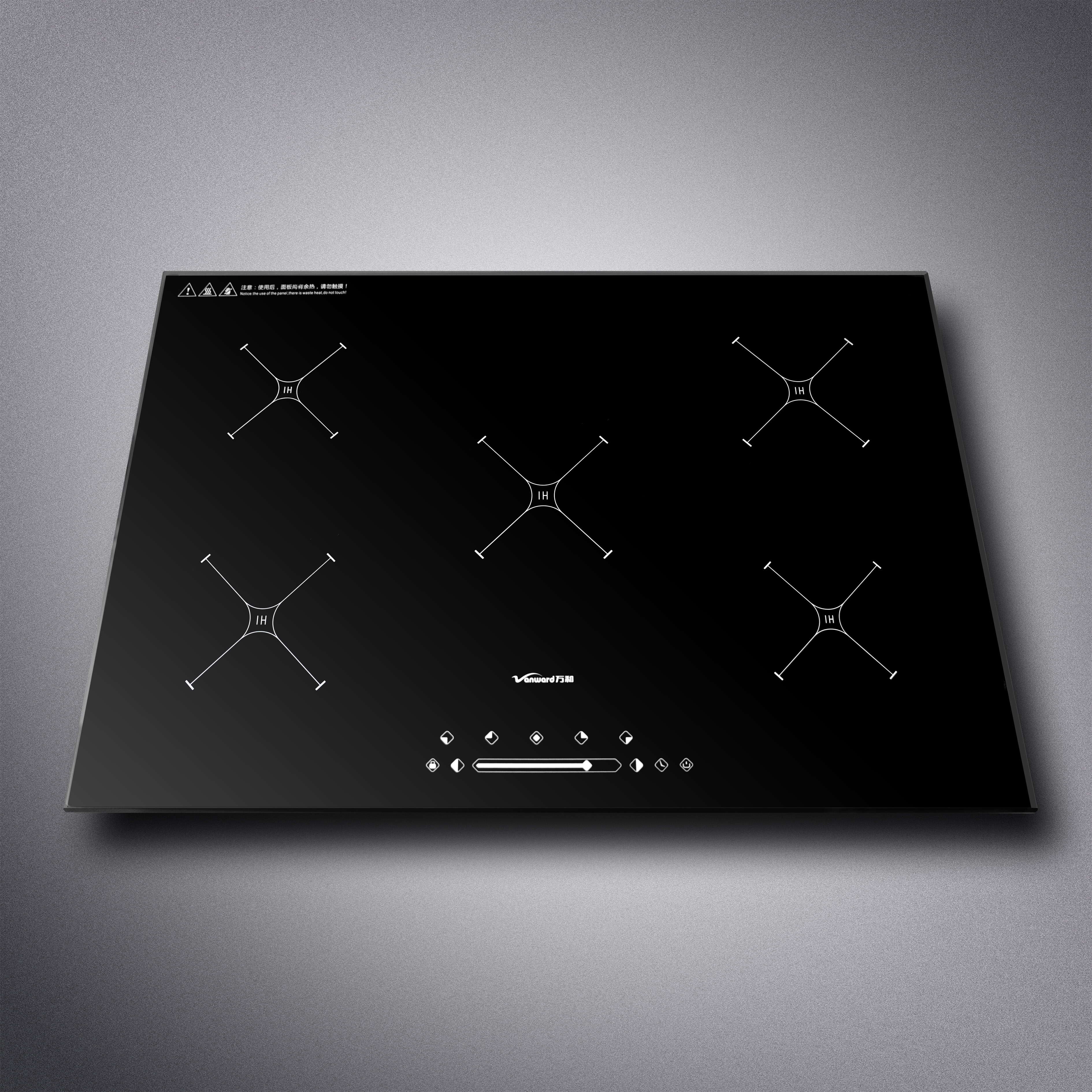 Five-Zone Electric Induction Cooktop