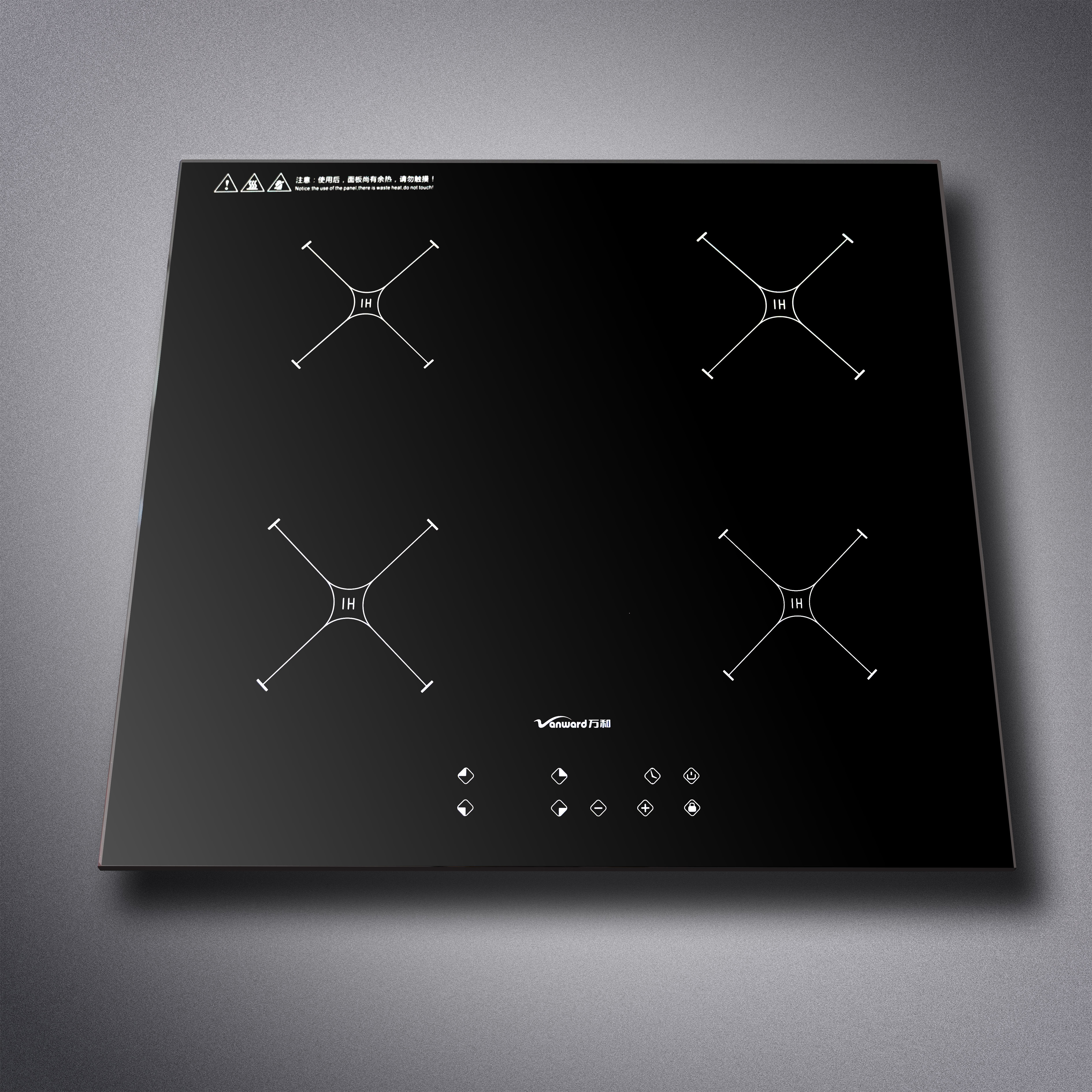 Four-Zone Electric Induction Cooktop