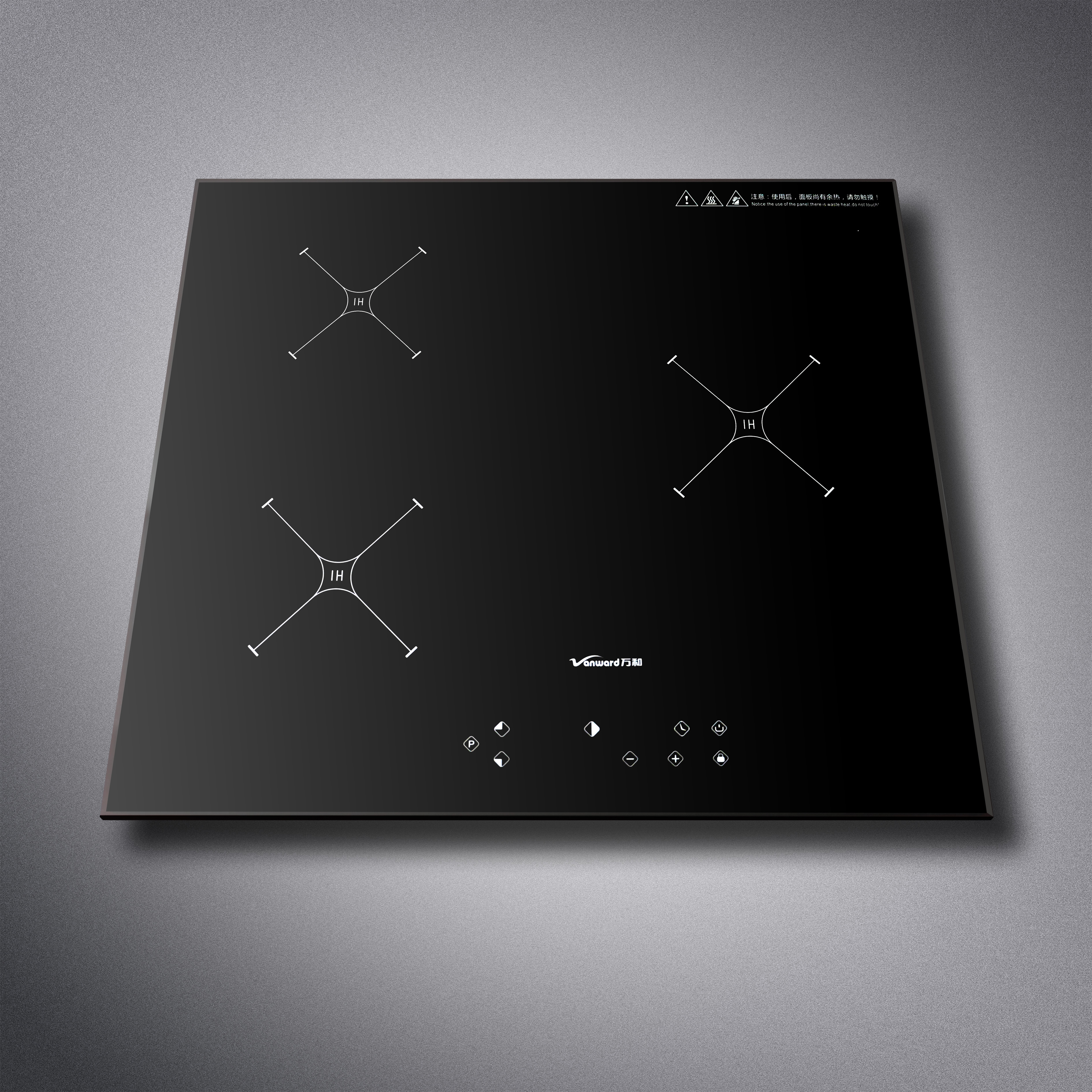 Built-In Induction Cooktop with Touch Controls