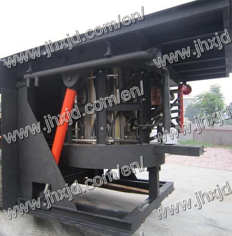 1.5-Ton Induction Melting Furnace for Copper Alloys