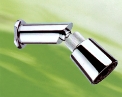 Adjustable Chrome Shower Head with Swivel Ball Joint