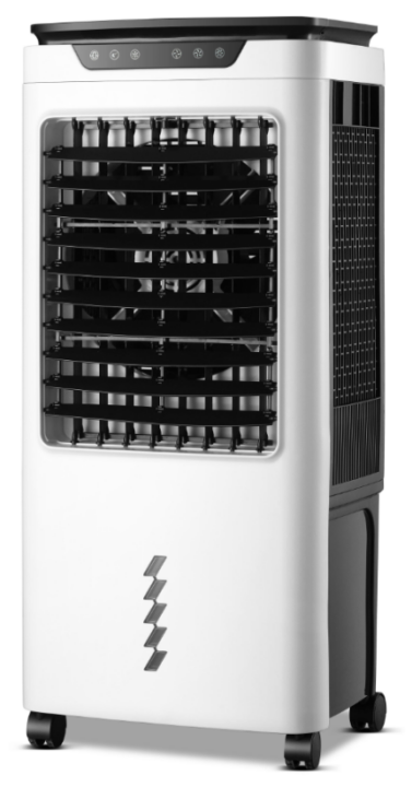 Industrial evaporative air cooler unit with remote control