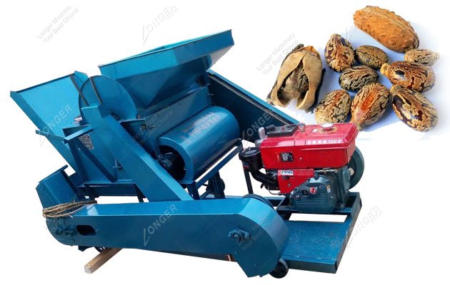 Industrial Castor Seed Shelling Machine unit