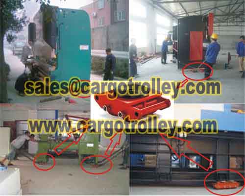 Heavy Machinery Skates for Equipment Moving