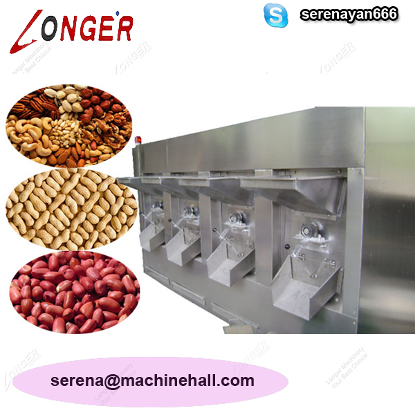 Industrial Nuts Roasting Machine|Large Capacity Peanut Roaster Machine Sale - Image 3