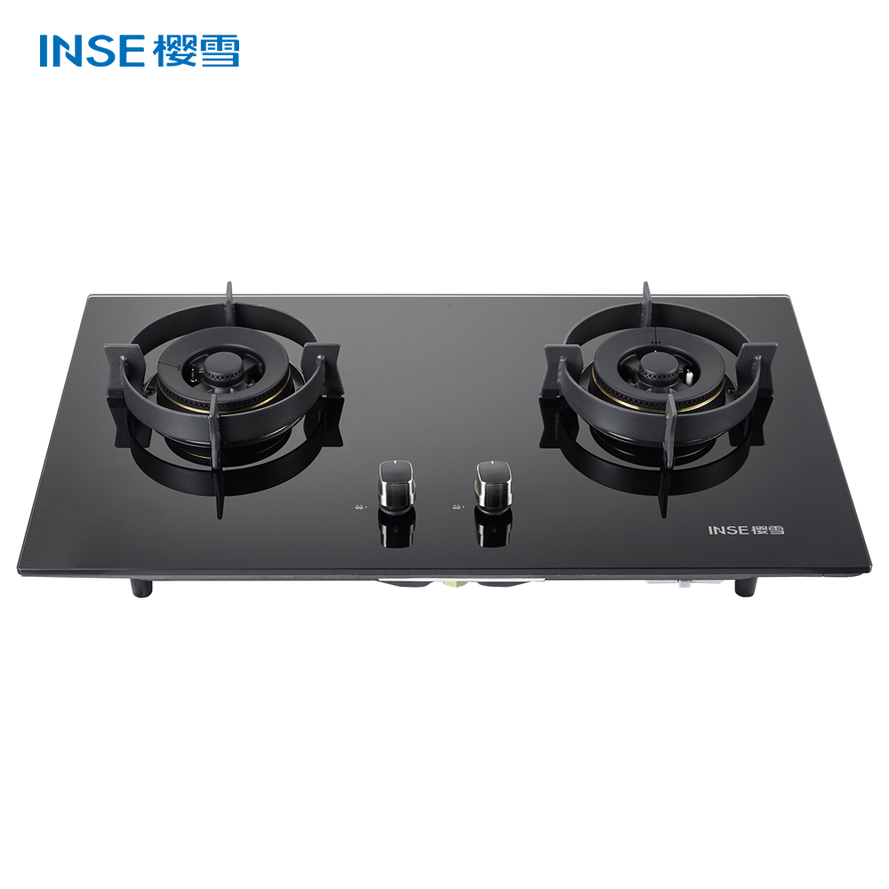 Dual-Fuel Build-In Gas Hob with Tempered Glass