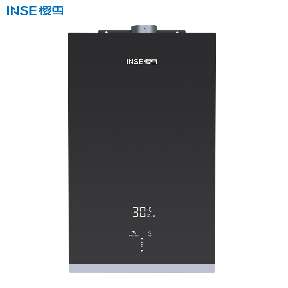 INSE commercial gas water heater with black gas water heater tank QH1807-S - Image 3