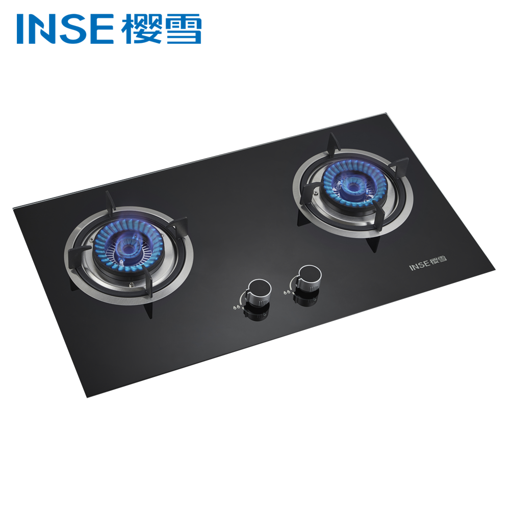 INSE Double Burner Gas Stove JZY/T-Q2109(B) - Image 2