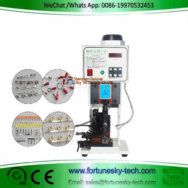Benchtop Wire Crimping Machine for Insulated Terminals