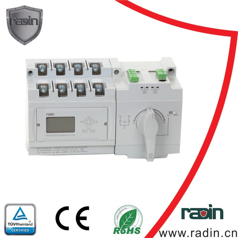 Intelligent Controller Inside Patent Automatic Transfer Switch with LCD Display - Image 2