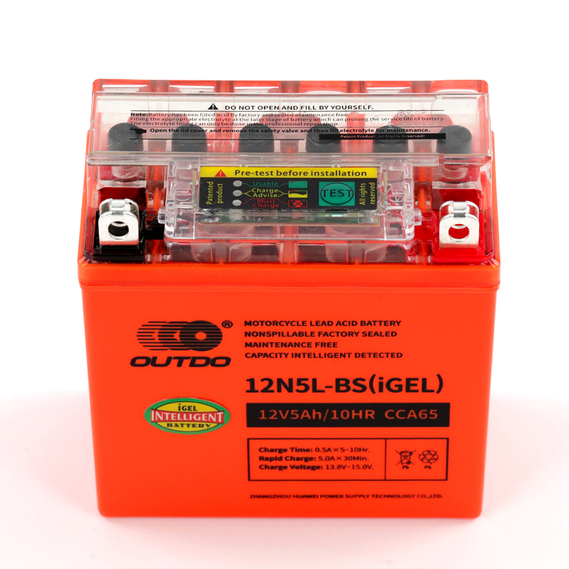 Intelligent Detected Motorcycle Battery12N5L-BS(IGEL) - Image 2