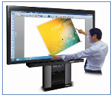Interactive LCD Whiteboard Display