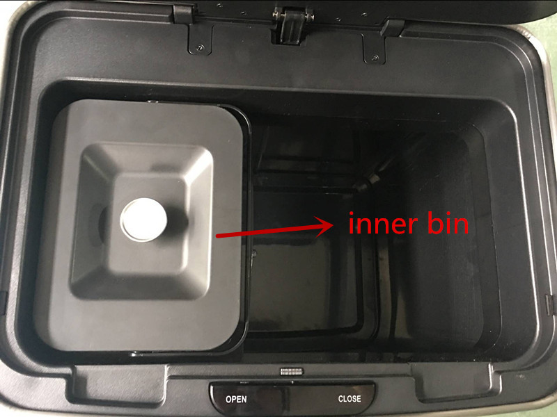 Layered Automatic Sensor Trash Can