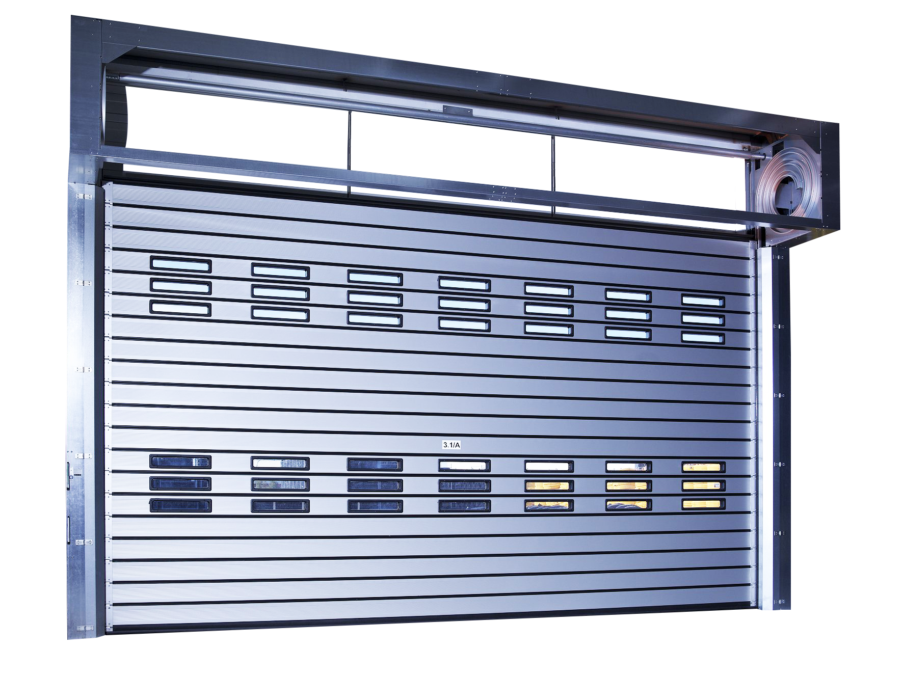 Intelligent Turbine Hard High Speed Door overview