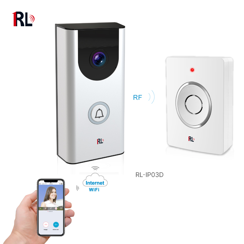 WiFi-Enabled Visual Intercom Doorbell with Remote Monitoring