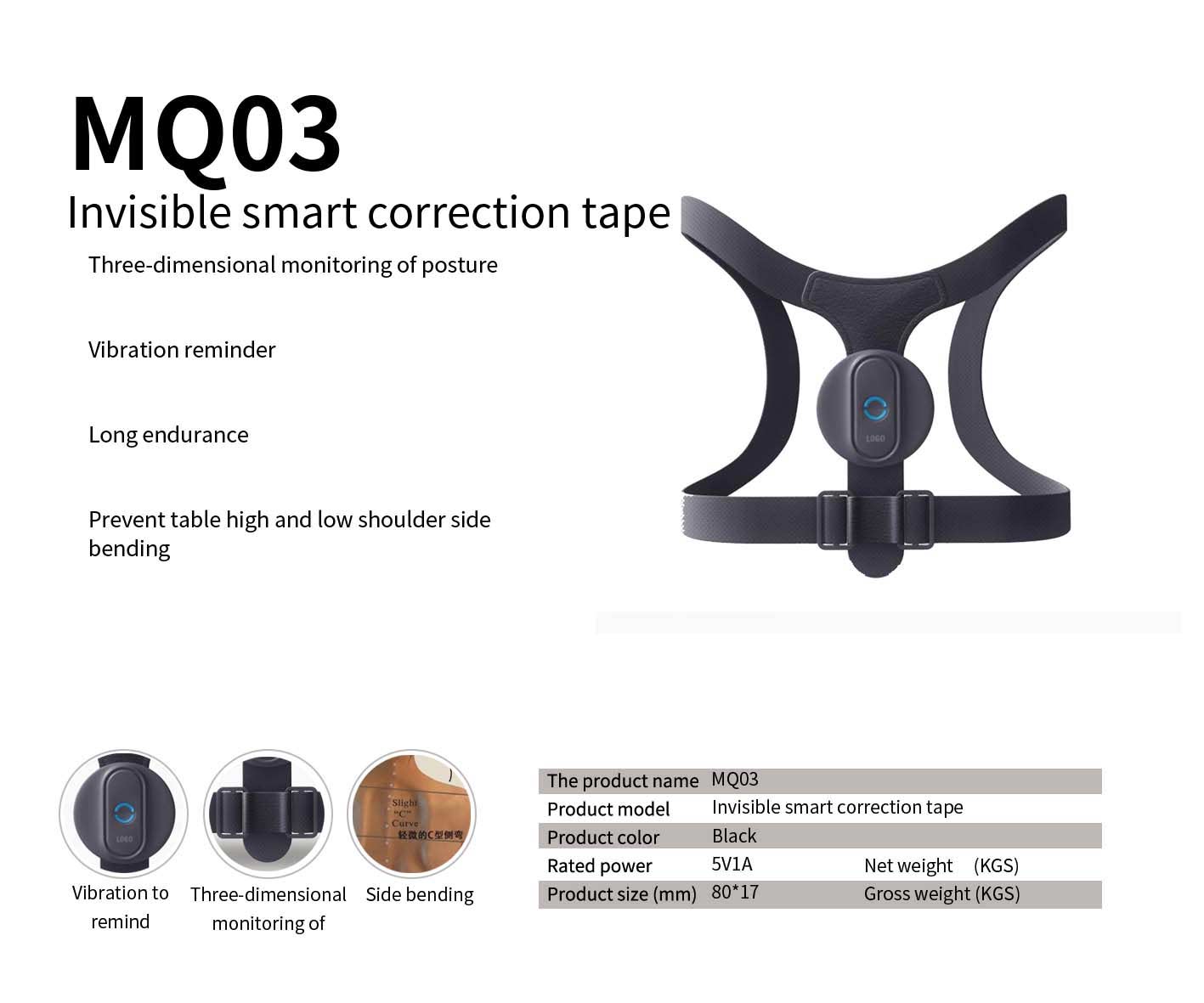 Invisible Smart Correction Tape MQ03 product demonstration