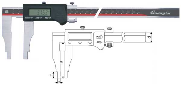IP66 Waterproof Digital Caliper