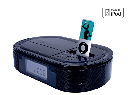 iPod Docking Station with CD Player and Radio
