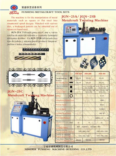 Metal Twisting Machine