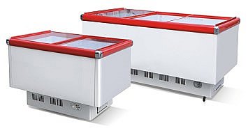 Commercial Island Freezer for Frozen Goods