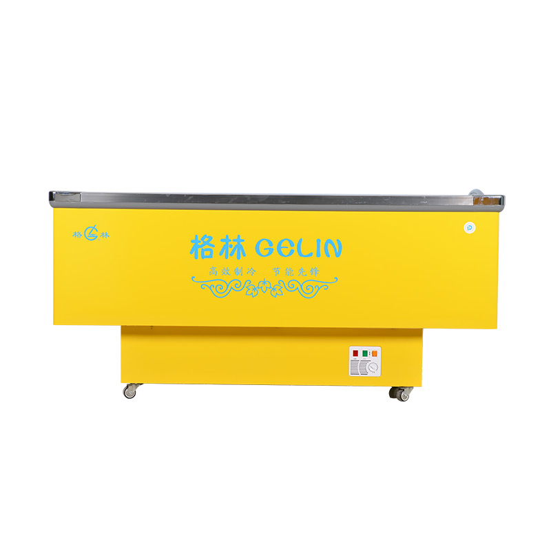 Commercial Island Display Freezer