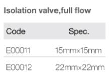 Full Flow Isolation Valve