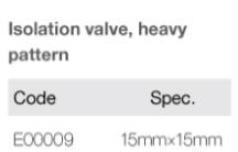 HVAC Isolation Valve