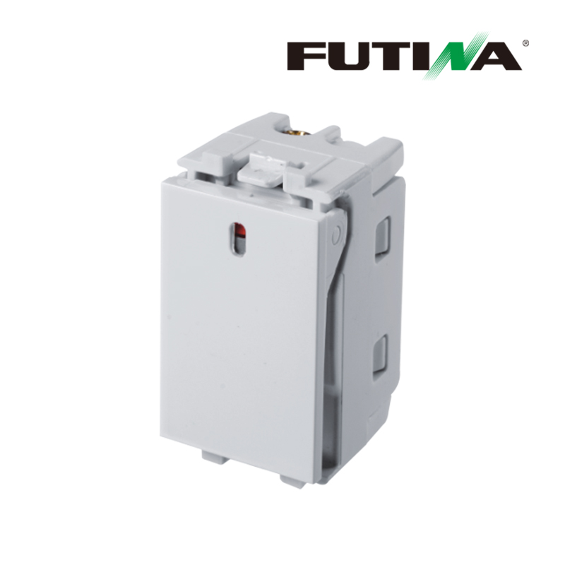 Italian standard 1G 2 ways switch 16A home electrical flat button wall switch - Image 2